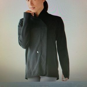 LULULEMON Belle Bell Wrap Jacket Sweater Size 10